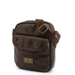 Load image into Gallery viewer, LUMBERJACK brown faux leather Messenger Bag
