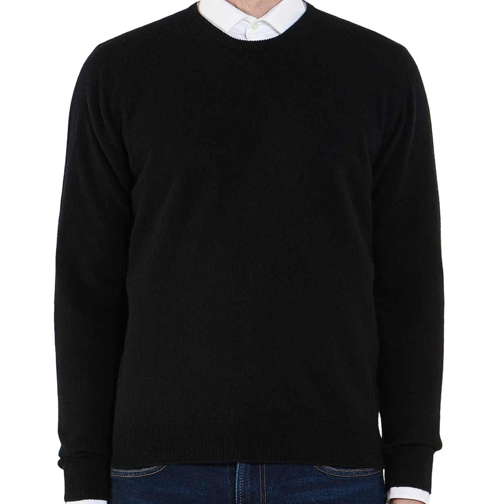 100% Cashmere black cashmere Sweater