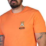 Load image into Gallery viewer, MOSCHINO orange cotton T-Shirt
