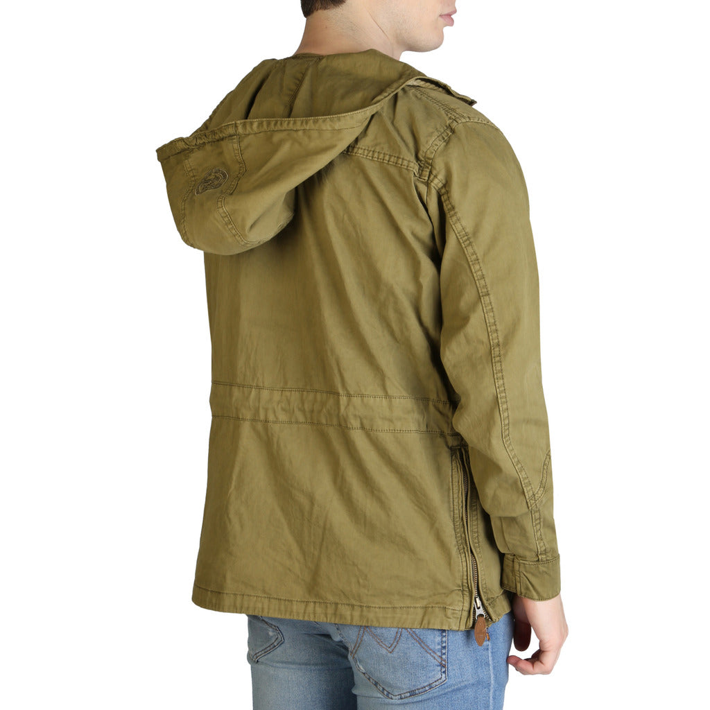 GEOGRAPHICAL NORWAY green cotton Outerwear Jacket