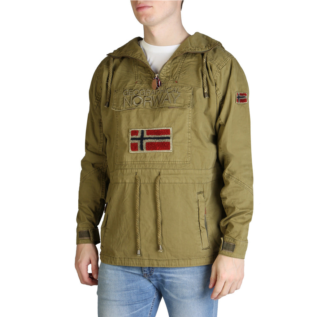 GEOGRAPHICAL NORWAY green cotton Outerwear Jacket