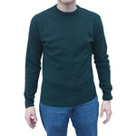 Load image into Gallery viewer, 100% Cashmere green cashmere Sweater
