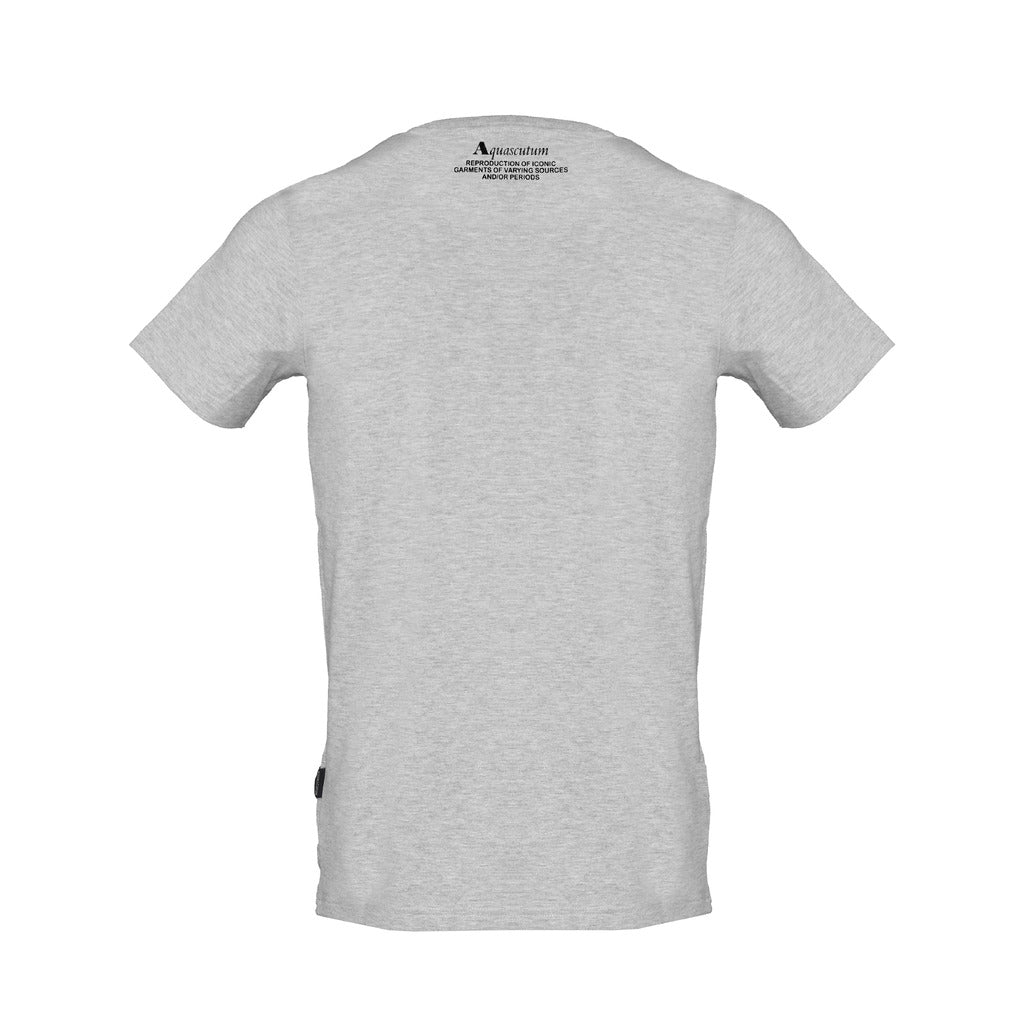 Aquascutum grey cotton T-shirt