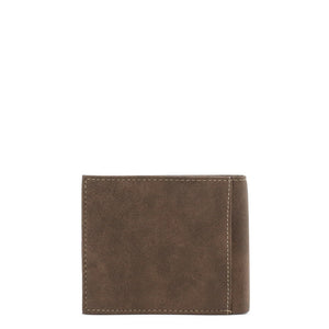 LUMBERJACK brown faux leather Wallet