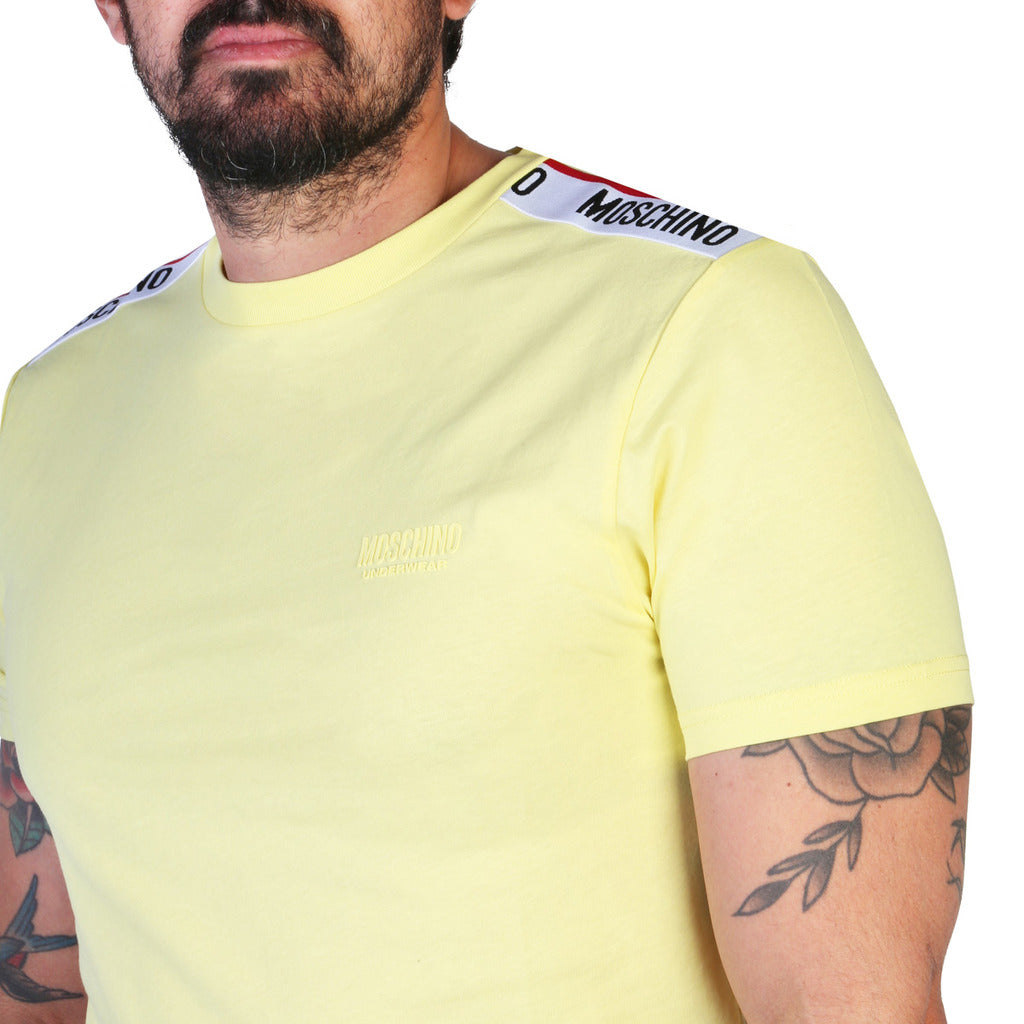 MOSCHINO yellow cotton T-Shirt