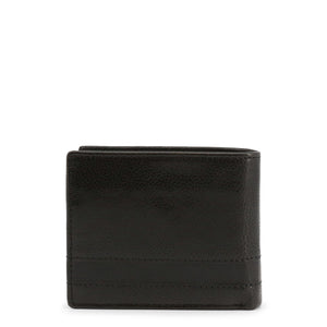 LUMBERJACK black faux leather Wallet