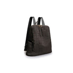 Load image into Gallery viewer, LUCKY BEES grey faux leather Backpack
