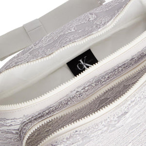 CALVIN KLEIN white polyester Belt Bag