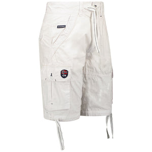 GEOGRAPHICAL NORWAY white cotton Shorts