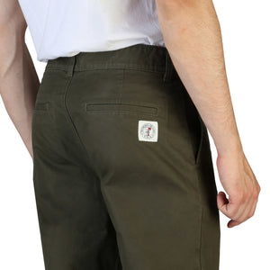 TOMMY HILFIGER L32 green cotton Pants