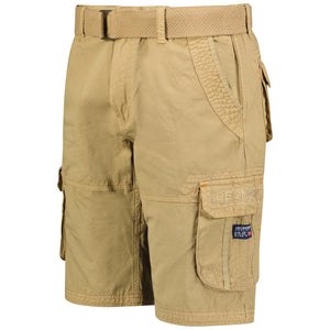 GEOGRAPHICAL NORWAY beige cotton Shorts