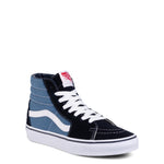 Load image into Gallery viewer, VANS SK8 HI black/blue/white fabric Sneakers
