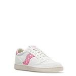 Load image into Gallery viewer, SAUCONY JAZZ COURT white/pink fabric Sneakers
