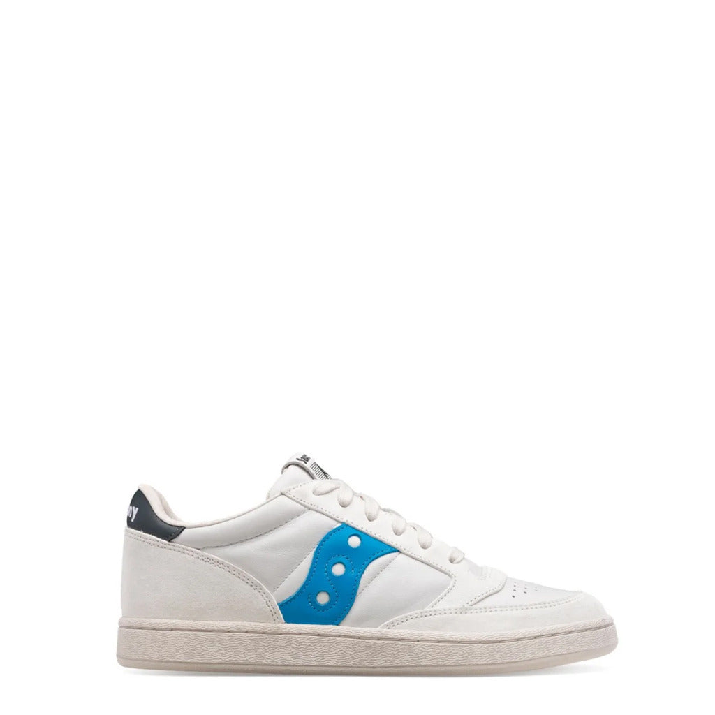 SAUCONY JAZZ COURT white/light blue fabric Sneakers