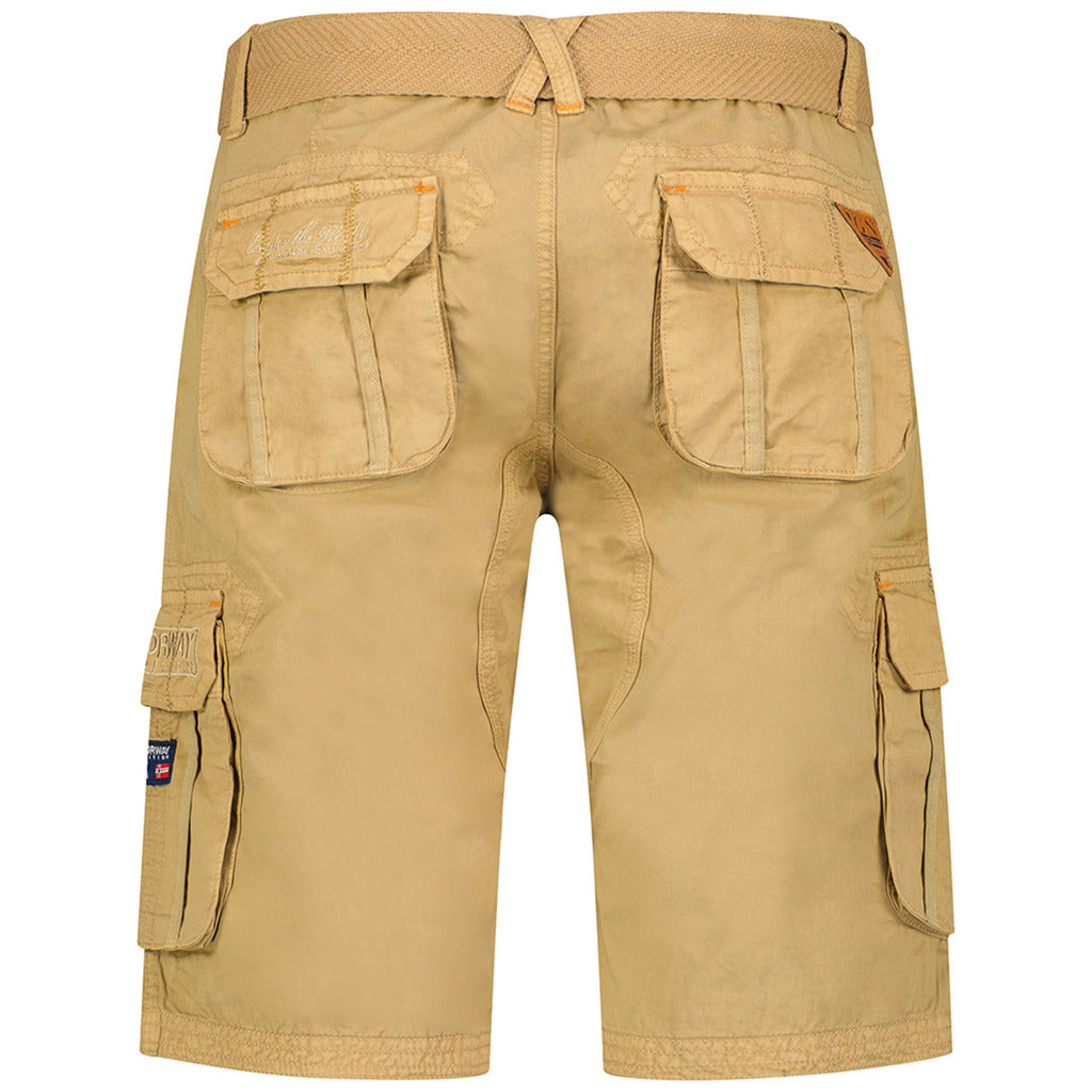 GEOGRAPHICAL NORWAY beige cotton Shorts