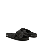 Load image into Gallery viewer, LOVE MOSCHINO black faux leather Sandals
