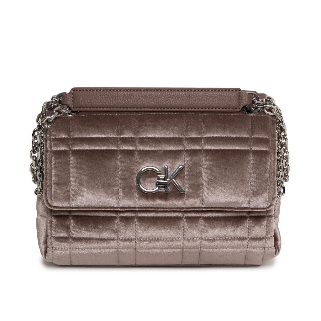 CALVIN KLEIN pink synthetic fibers Shoulder Bag