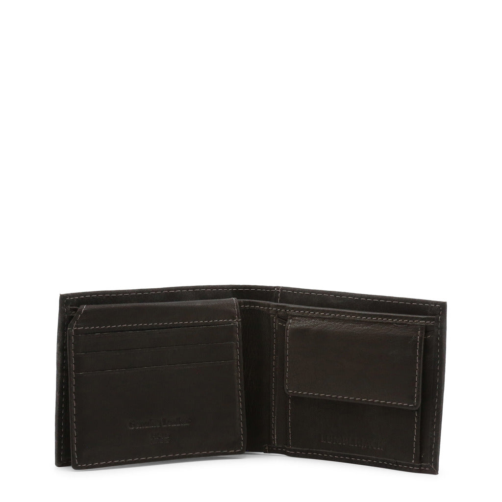 LUMBERJACK black faux leather Wallet