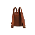 Load image into Gallery viewer, LUCKY BEES brown faux leather Backpack
