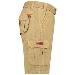 GEOGRAPHICAL NORWAY beige cotton Shorts