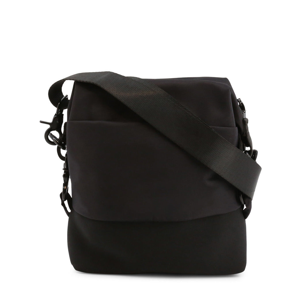 LUMBERJACK black polyester Messenger Bag