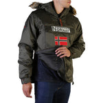 Load image into Gallery viewer, GEOGRAPHICAL NORWAY green polyester Outerwear Jacket
