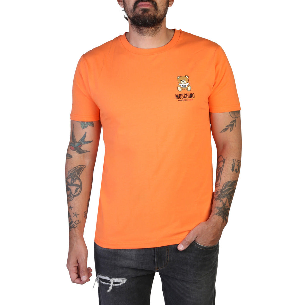 MOSCHINO orange cotton T-Shirt