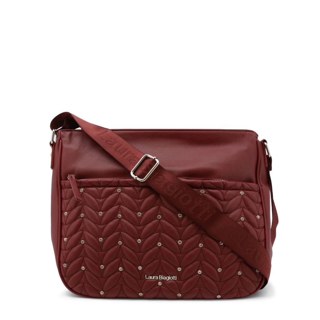 LAURA BIAGIOTTI BENNIE bordeaux synthetic fibers Shoulder Bag