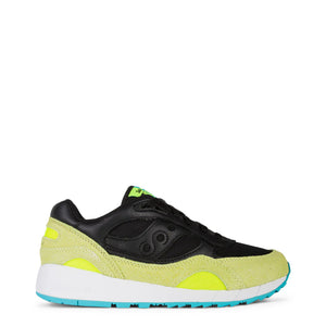 SAUCONY SHADOW 6000 black/yellow fabric Sneakers
