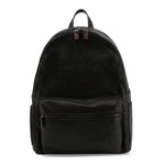 Load image into Gallery viewer, LUMBERJACK black faux leather Backpack
