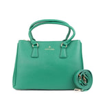 Load image into Gallery viewer, EGON VON FURSTENBERG green polyurethane Handbag
