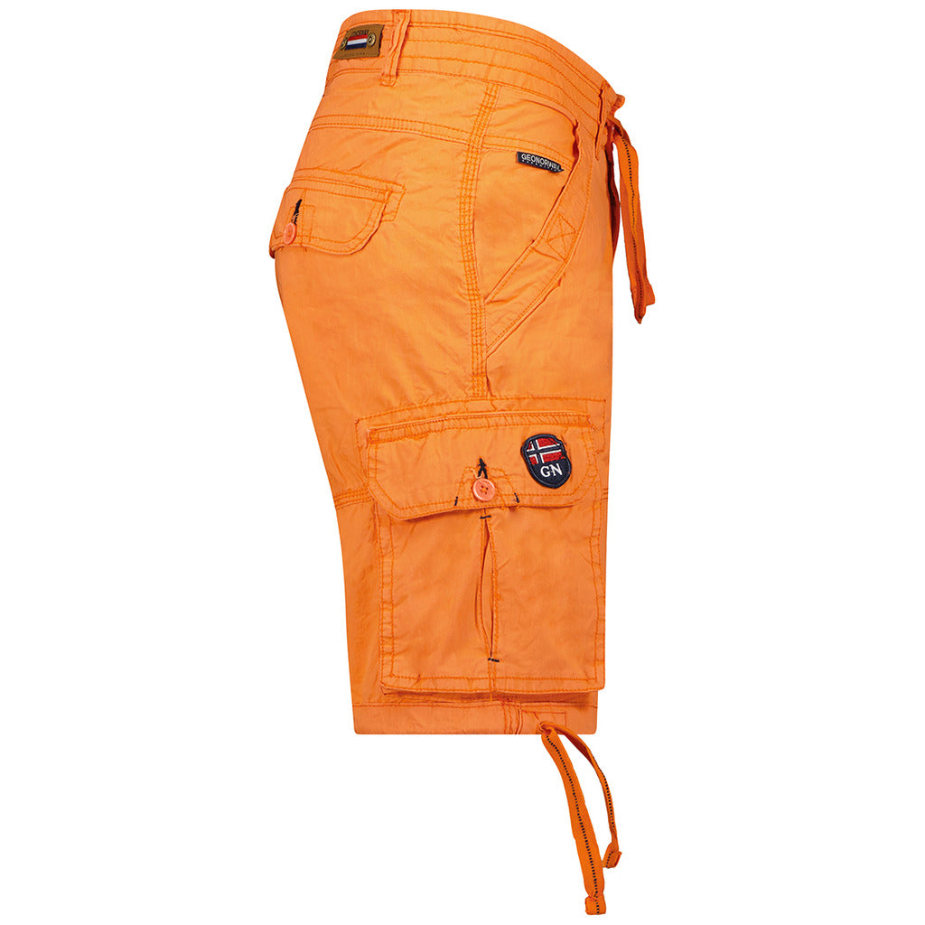 GEOGRAPHICAL NORWAY orange cotton Shorts