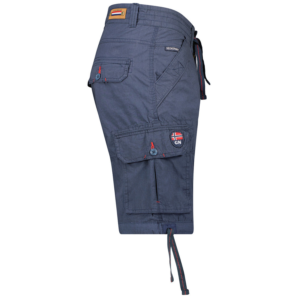 GEOGRAPHICAL NORWAY navy blue cotton Shorts