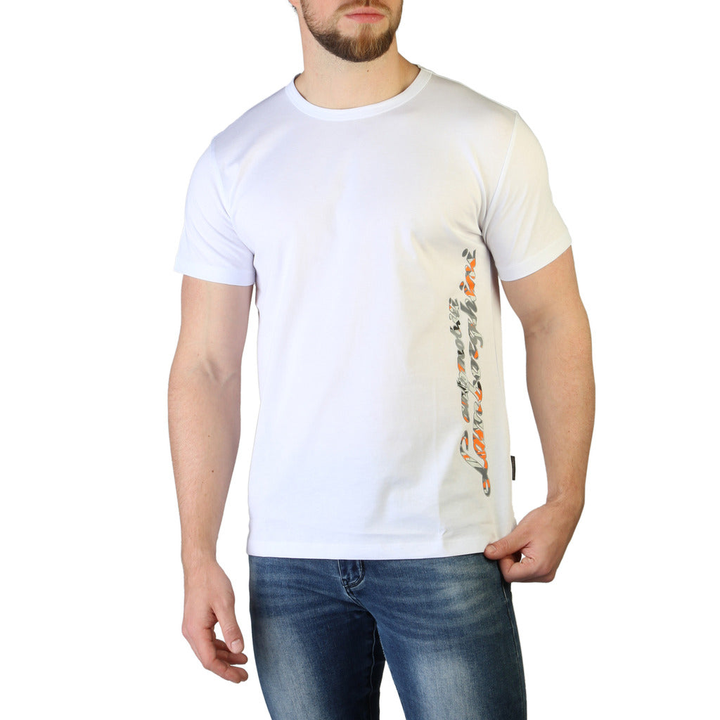 LAMBORGHINI white cotton T-Shirt