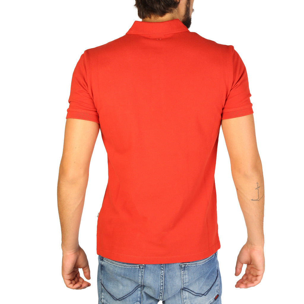 NAPAPIJRI orange cotton Polo Shirt