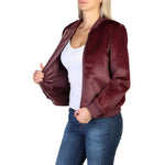 Load image into Gallery viewer, ARMANI EXCHANGE burgundy polyester Jacket
