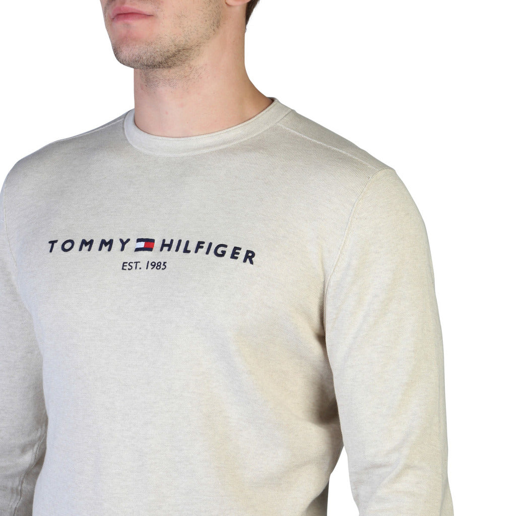 TOMMY HILFIGER beige cotton Sweater