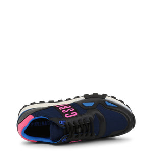 BIKKEMBERGS FEND-ER blue polyester Sneakers