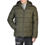 Load image into Gallery viewer, SAVE THE DUCK BORIS green nylon Down Jacket
