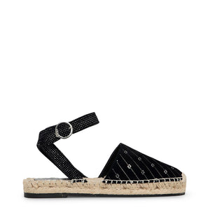 LIU JO VERA black/white fabric Sandals