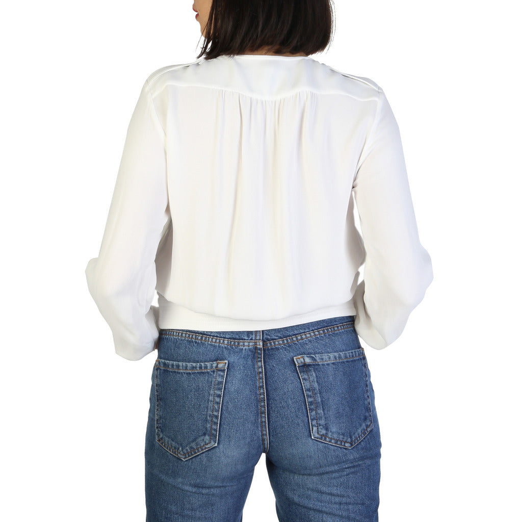 ARMANI JEANS white viscose Jacket