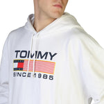 Load image into Gallery viewer, TOMMY HILFIGER white cotton Sweatshirt
