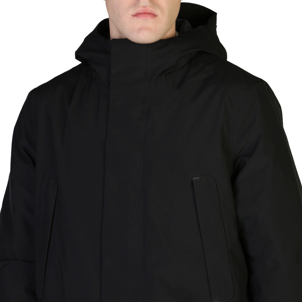 SAVE THE DUCK YOTAM black polyester Outerwear Jacket