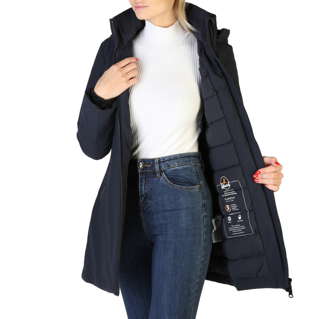 SAVE THE DUCK LILA blue nylon Outerwear Jacket