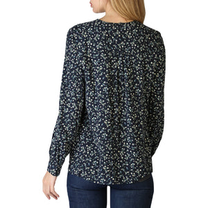 TOMMY HILFIGER blue viscose Blouse