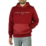 Load image into Gallery viewer, TOMMY HILFIGER burgundy cotton Sweatshirt
