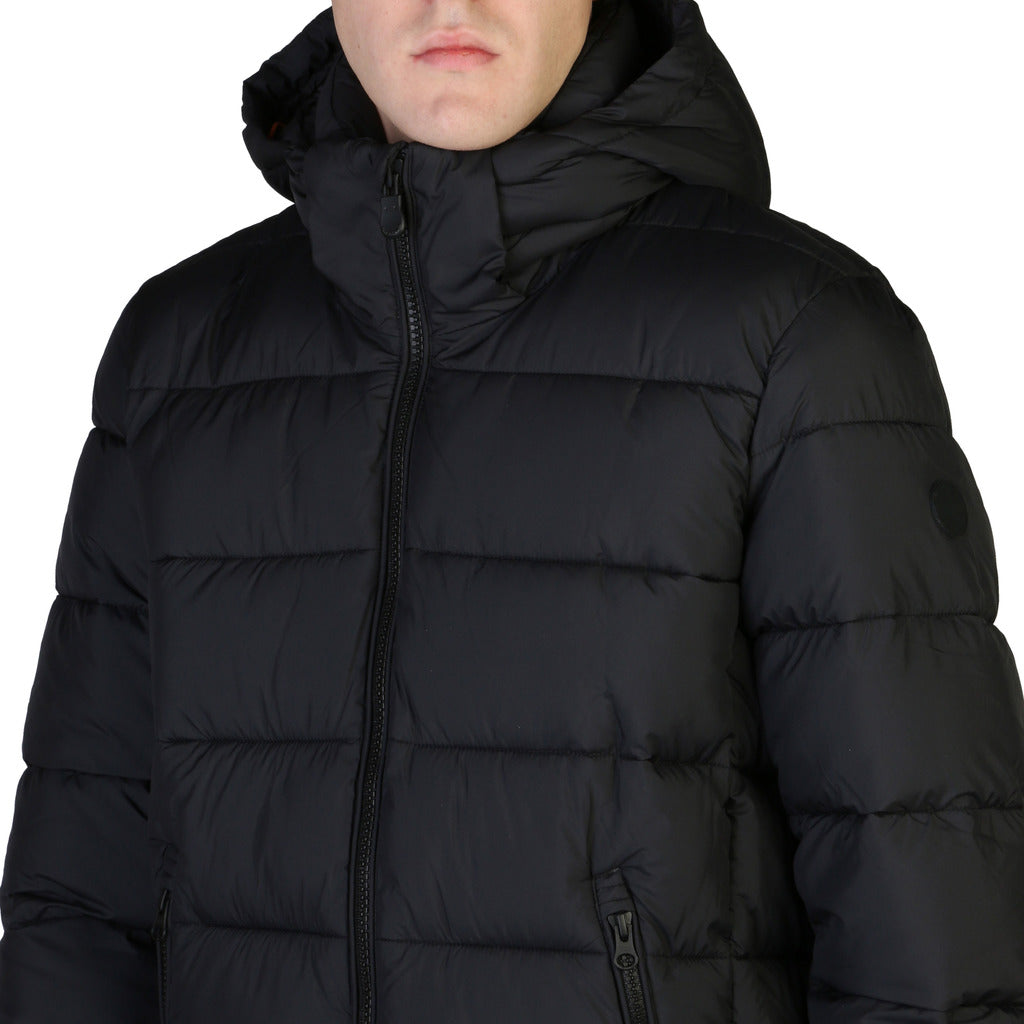 SAVE THE DUCK BORIS black nylon Down Jacket