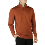 Load image into Gallery viewer, CALVIN KLEIN rust wool Sweater
