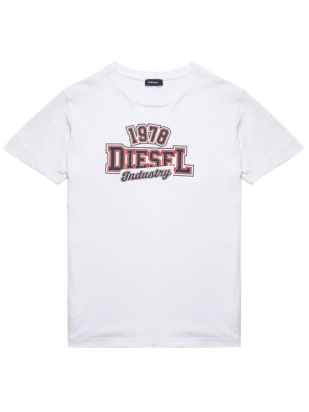 DIESEL 1978 white cotton T-shirt