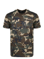Load image into Gallery viewer, DSQUARED2 military camouflage cotton T-shirt
